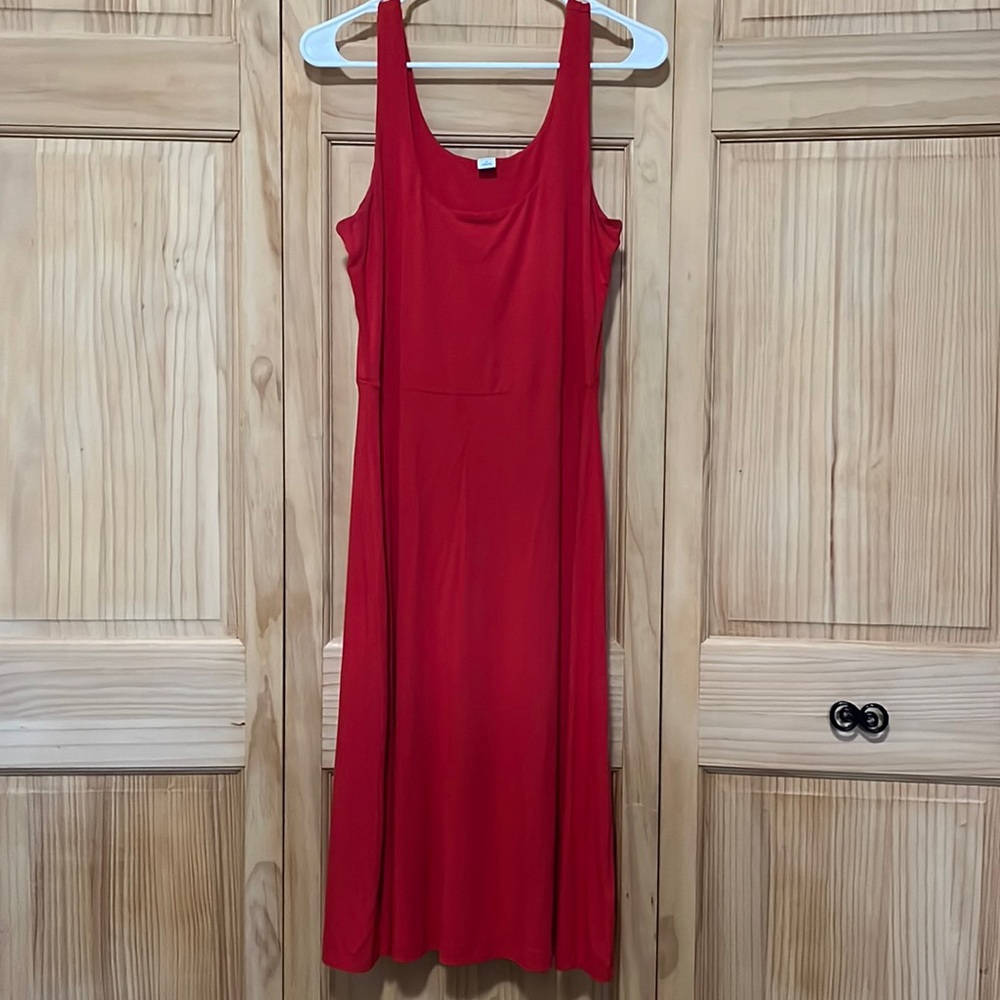 Red dress